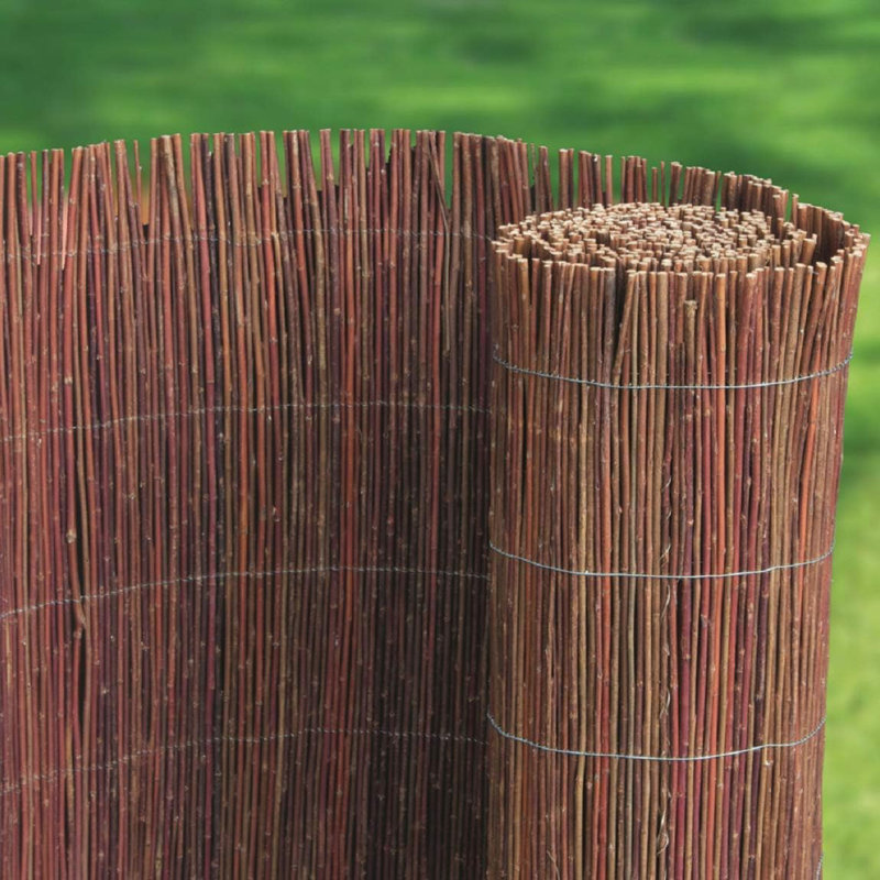 Acisclo Premium Willow Fencing Screening Rolls, 200cm H x 300cm W x 1.5cm D