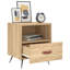 Capodanno 40cm W Manufactured Wood Bedside Table-1965197195