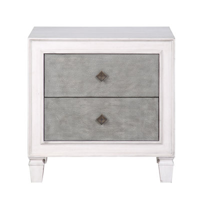 Table de chevet moderne 2 tiroirs