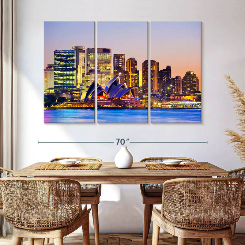 Rorry Sydney Financial Disctrict, 42" H x 65" W