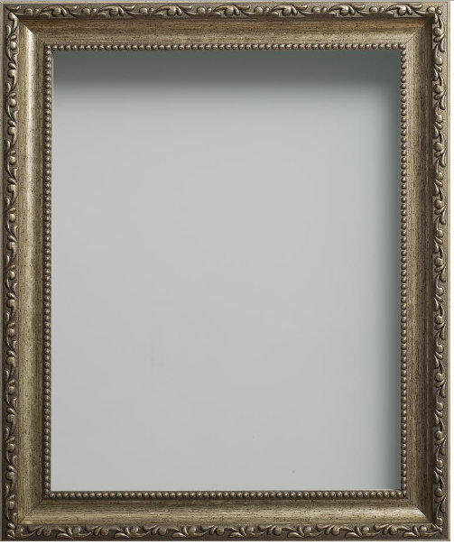 Brompton Wood Bevelled Picture Frame, Vintage Cream, A3