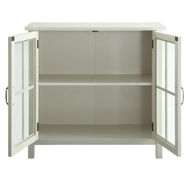 Omolana Accent Cabinet, Easy White