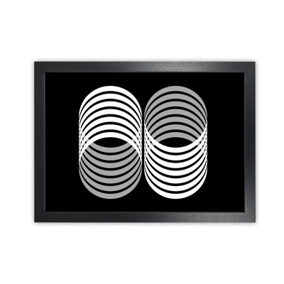 Abstract Modern Shapes Landscape Original - Print