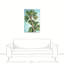 « tropical palm trees », impression sur toile-95372339