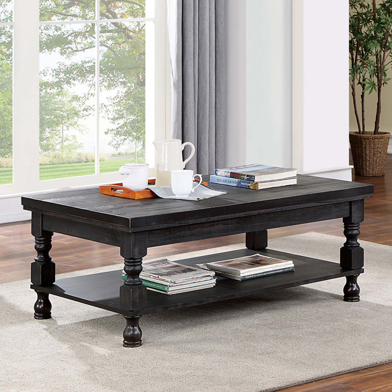Table basse rustique de style rustique