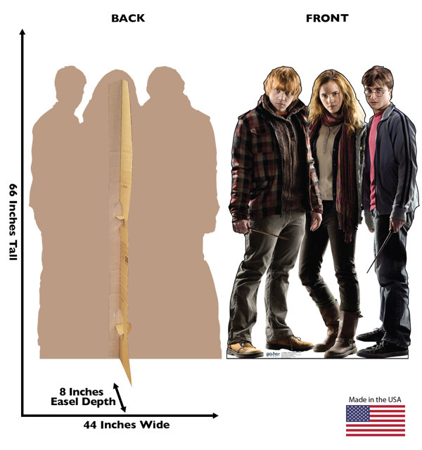 Advanced Graphics Group-Harry, Hermione & Ron in Robes (Warner Brothers) 