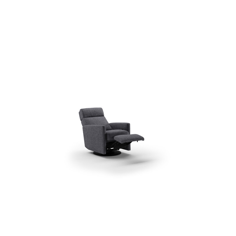 Track Recliner - Manual, Dark Gray