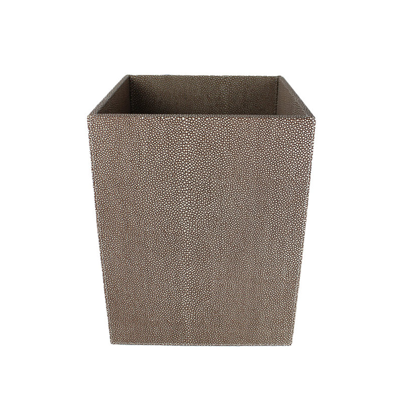 Darryn 12 Litre Waste Basket, Brown