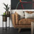 Damiere 90.16'' Faux Leather Sofa