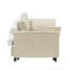54" Upholstered 2-Seat Convertible Sofa Bed With Pull-Out Sleeper And Storage Pocket-1613168129