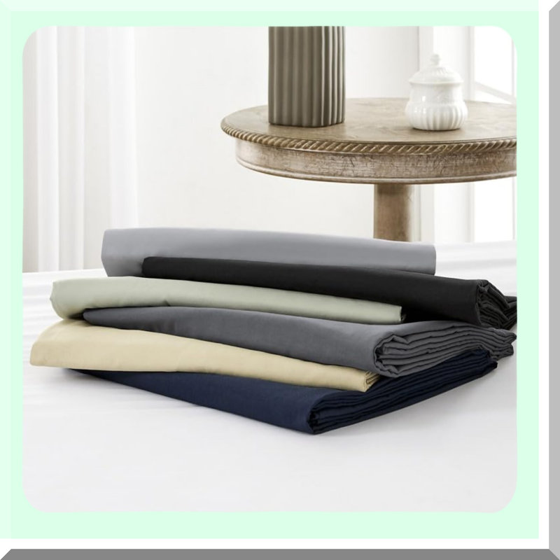 CoolMax Twin XL Sheets - Ultra Soft Brushed Microfiber Bedding Set with Deep Pockets for College Dorm Size Beds. Stay Cool and Comfortable in Navy Blue.
