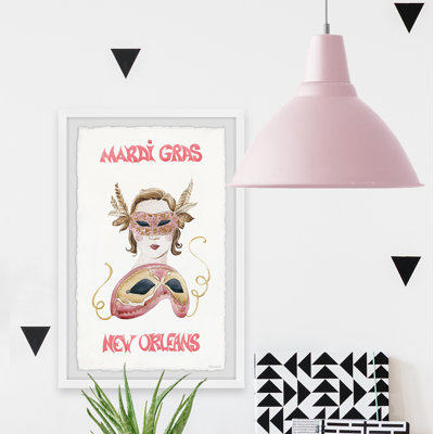 Mardi Gras par - peinture encadrée