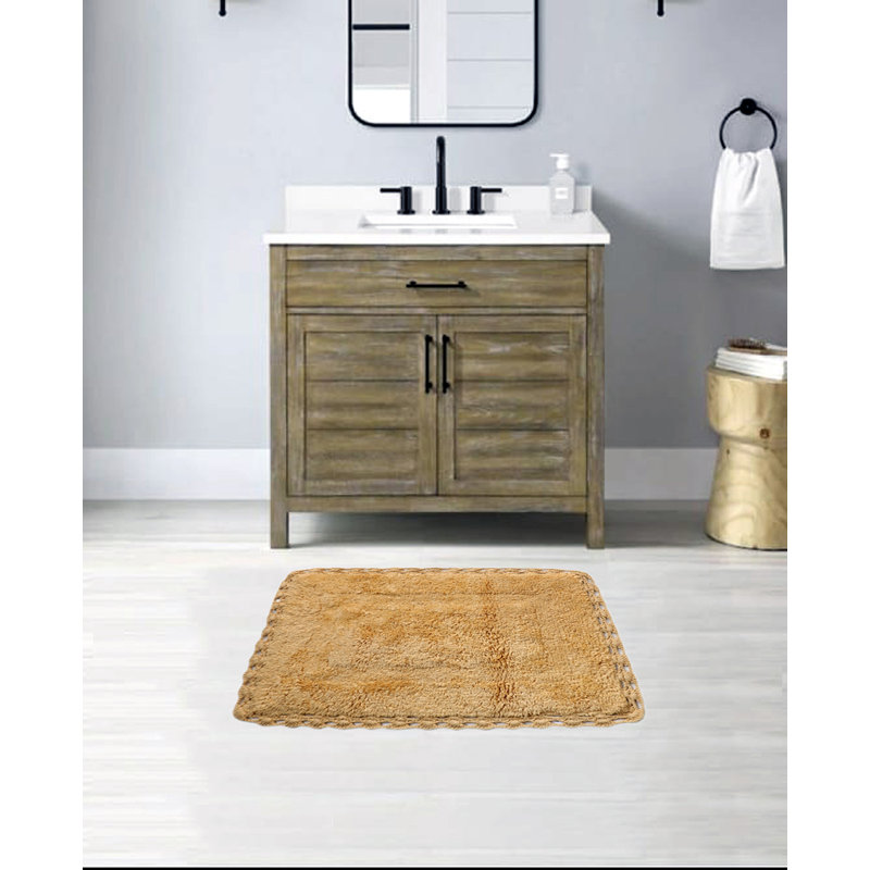 Ensemble de tapis de bain Rosellen, Beige