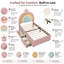 Upholstered Bed with 2 Drawer