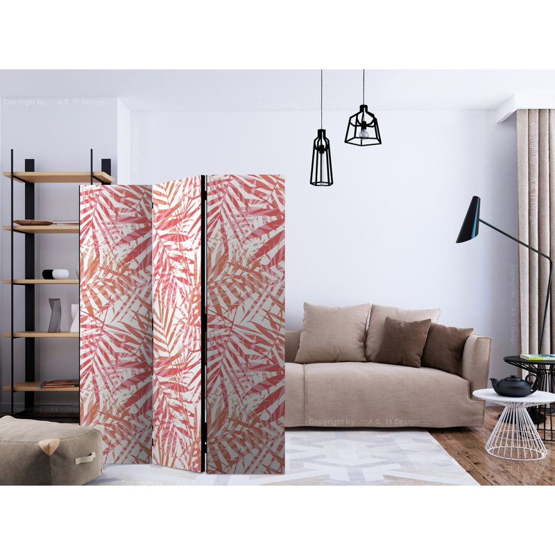 135cm W x 172cm H 3 - Panel Wood Folding Room Divider