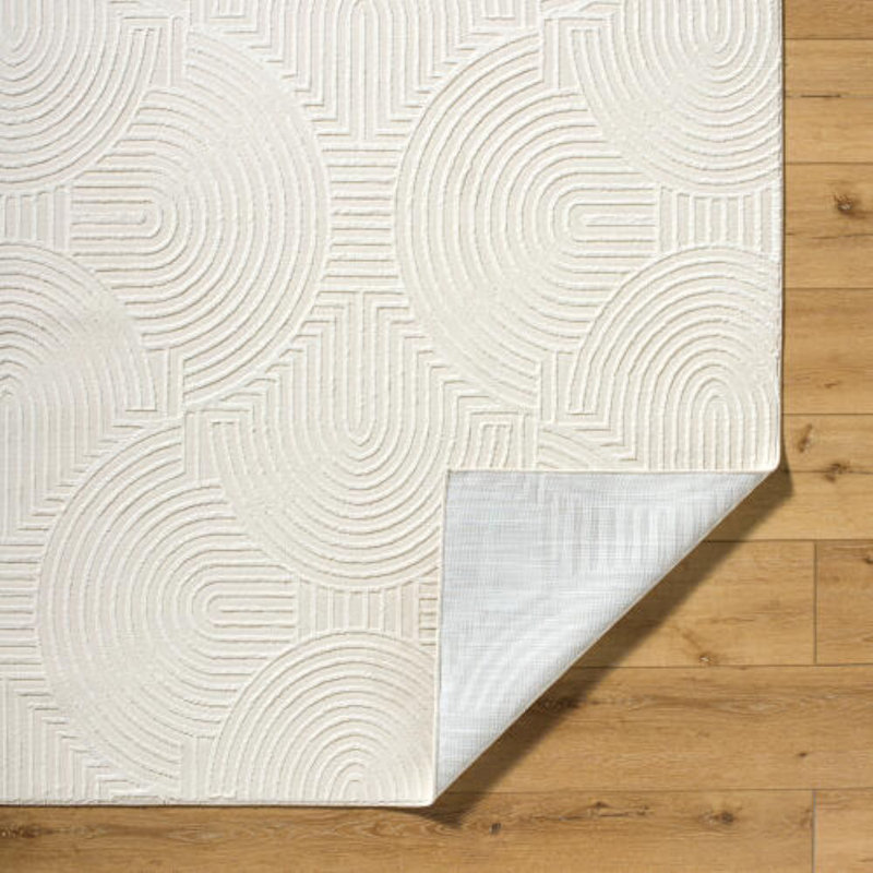 Tapis d'intérieur lavable à la machine Olivyah, Rectangle 1 pi 11 po x 3 pi 9 po