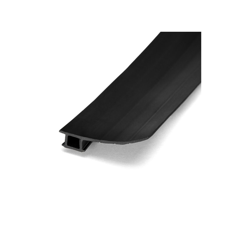 FHC B660 7/8 po à 1-3 / 8 po x 7 pi Sceau d'insecte en vinyle noir