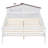 Wood Platform Bed with House-shaped Headboard, LED and Built-in Storage-1417045310-1417045281