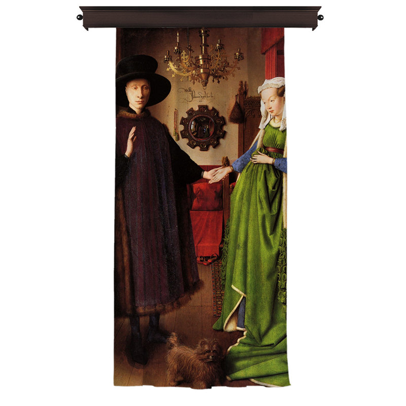 Rideau en polyester Bridwell