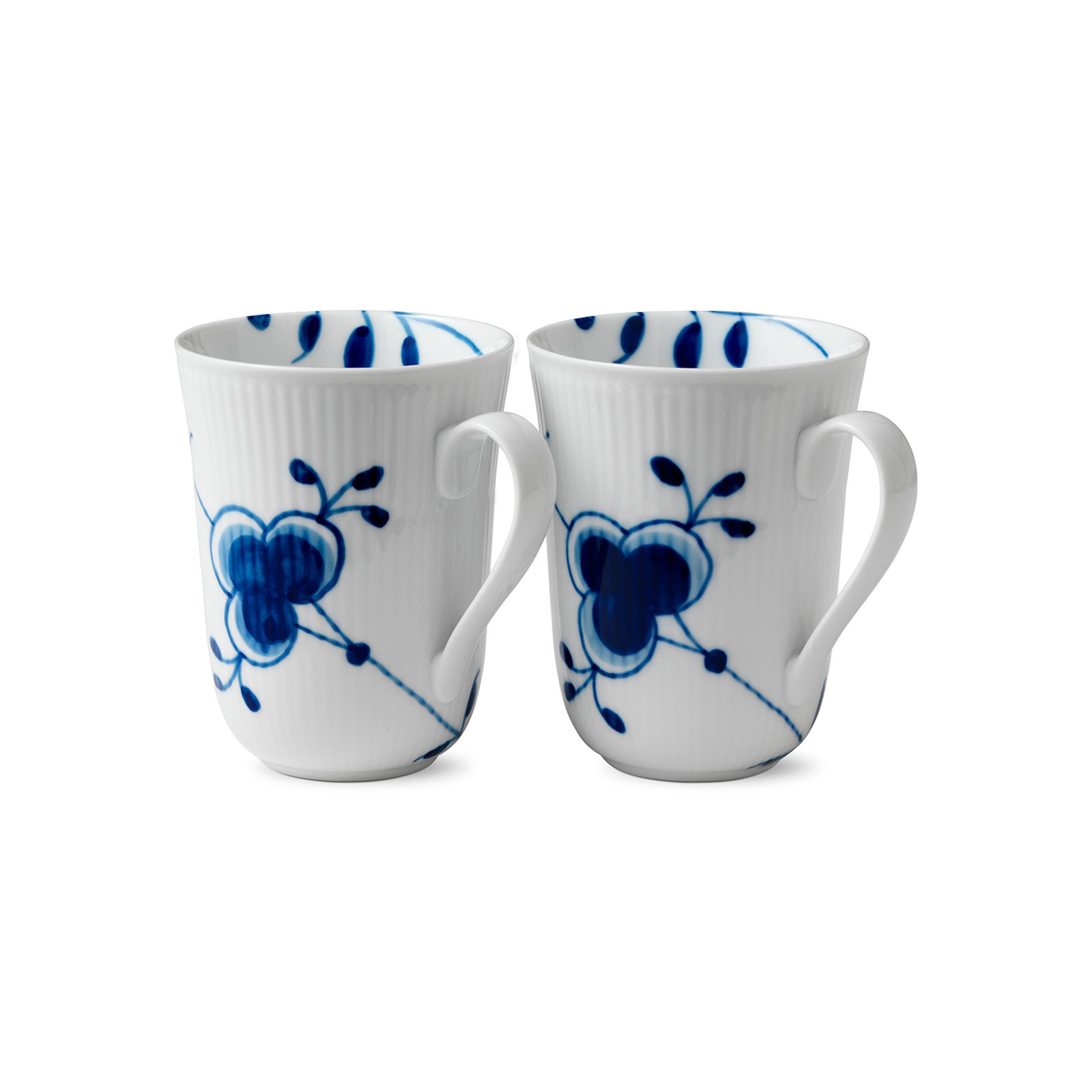 Royal Copenhagen Blue Fluted Mega - Mug Set/2