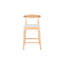 Tabourets de comptoir rembourrés de style moderne Mid-Century avec pieds en bois massif, idéal pour îlot de cuisine, salle à manger et bar-1913792397