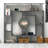 Okane 52" H x 52" W Geometric Bookcase-1172962698