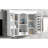 Bathroom Wall Mounted Dish, White, Adjustable Shelving For Accessories , Shelf System
