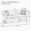 Upholstered 88.5 " Loveseat