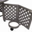 Aluminum Propane Gas Firepit Table, Chat Height