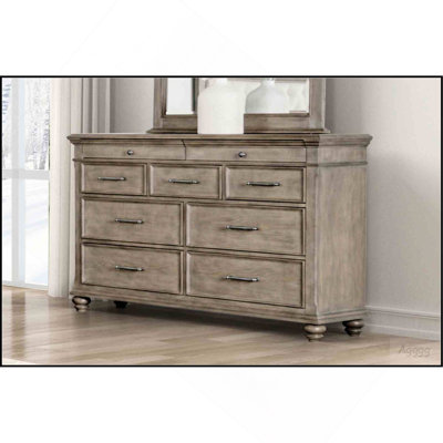 Mobilier traditionnel en bois avec pattes à billes de style traditionnel
