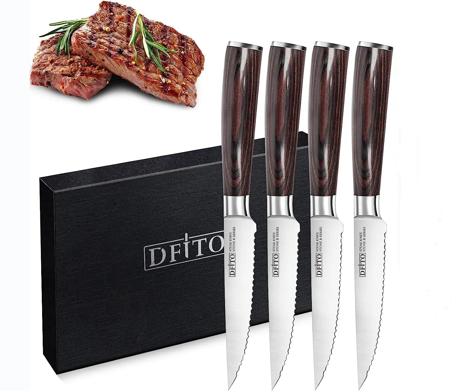 Stock Preferred 5 Piece Stainless Steel Steak Knife Set Wayfair