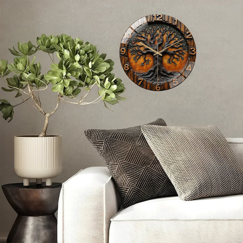 Horloge murale 12 po