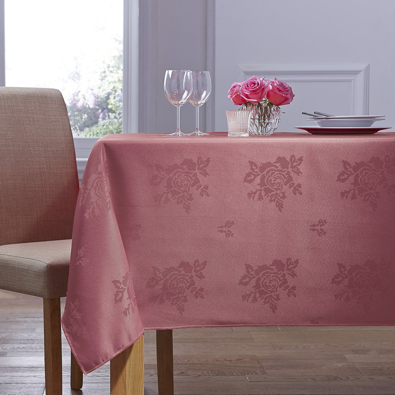 Allgood Tablecloth, 89 cm L x 89 cm W, Dusky Pink