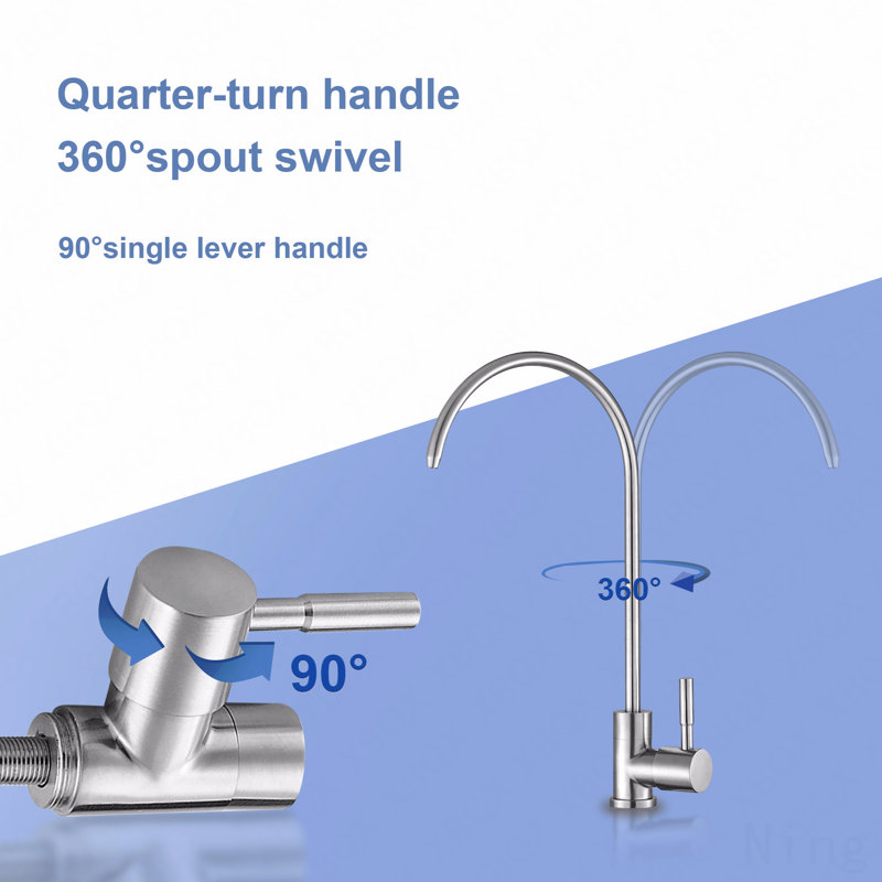 Robinet d'eau potable sans plomb