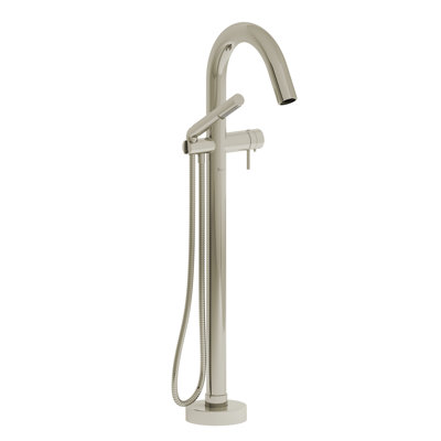 Pallace™ Single Hole Floor Mount Tub Filler Trim