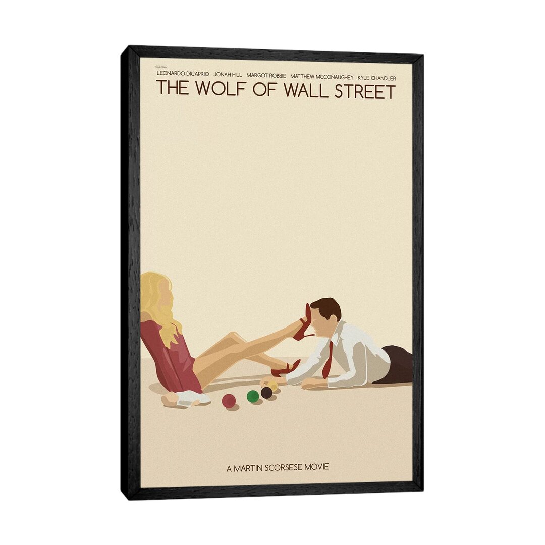 Leinwandbild Wolf of Wall Street von Claudia Varosio