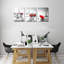 3 Piece Wrapped Canvas Wall Art