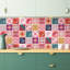 Beyla 15.4cm W x 15.4cm L Vinyl Peel and Stick Mosaic Tile