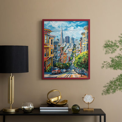 LANDSCAPES Series CCCXXXIX Framed Print - Solid Wood