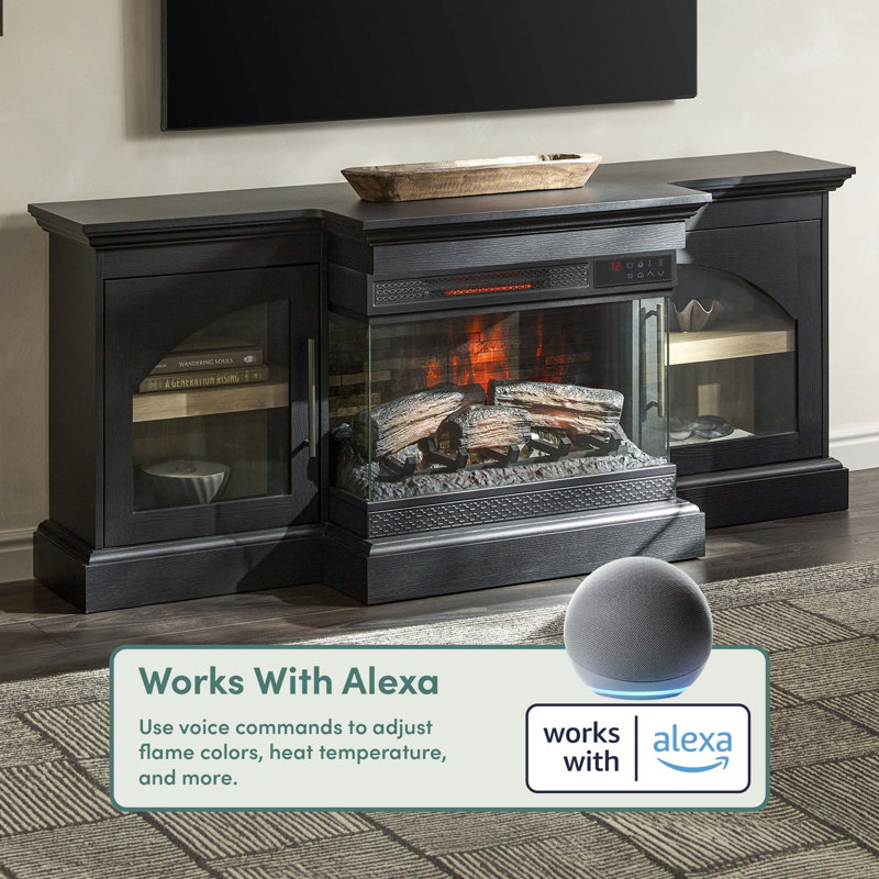 Duraflame® Smart Electric Fireplace TV Stand, 60", Black