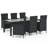 6 - Person Patio Dining Set with Rectangular Table , Cushions Included
