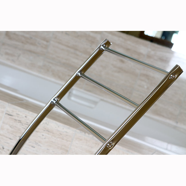 Kingston Brass Edenscape Freestanding 3-Bar Towel Rack, Polished Chrome
