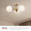 Plafonnier semi-encastré 3 lumières 25,875 po Nouveau-66310874