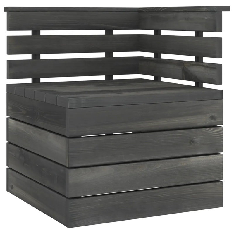 Torkom Pine Outdoor Lounge Chair
