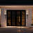 Wigfall III LED Wall Sconce with Tall Wispy Crystal Column, Modern Torch Design, 3-CCT, Dimmable, Wet Rated, ADA