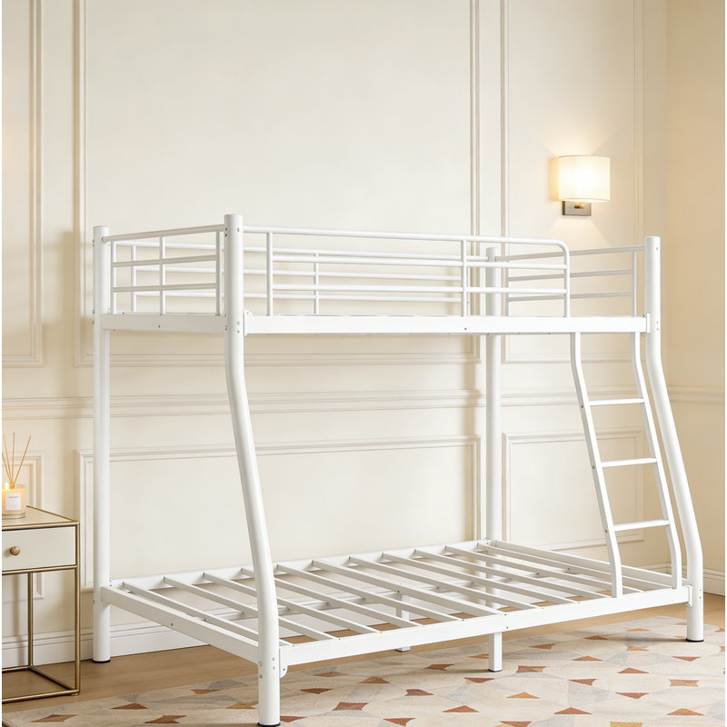 twin over full bunk bed WHITE