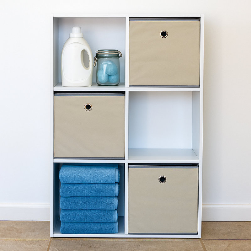 Huertas Bookcase, White