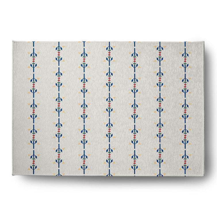 Delby Chenille Striped Indoor Rug