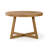 Carlesha Solid Pine Wood Round Dining Table-1999610659