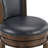 Elveria Classic Upholstered Bar Stools With Wooden Frame And Nailhead Trim